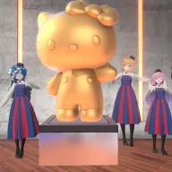 「Virtual Sanrio Puroland」公式アンバサダーのみなさま（一部）／筆者撮影