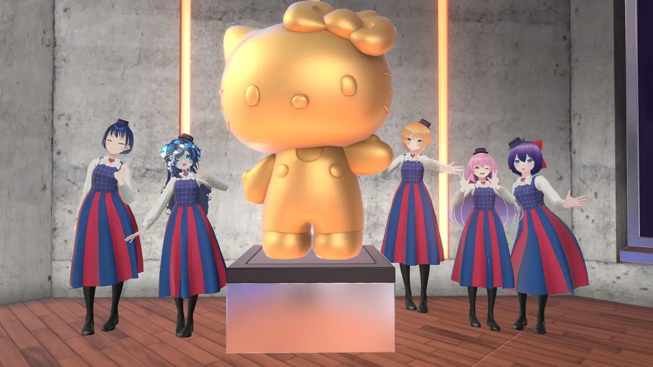 「Virtual Sanrio Puroland」公式アンバサダーのみなさま（一部）／筆者撮影