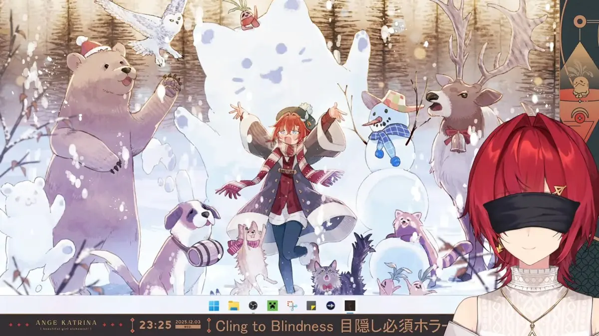 ゲーム画面が映らないアンジュ・カトリーナさん、どうしてこうなった……