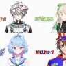QuizKnockの株式会社batonへ事業譲渡されるVTuberプロジェクト「てらめたる学園」の4名