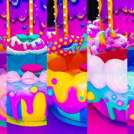 シンボルとなるティーカップ型ライド「Choppy’s Mel-Tea Cup Ride」