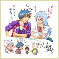 原作者・岩代俊明さんによる『PSYREN -サイレン-』アニメ化祝賀イラスト