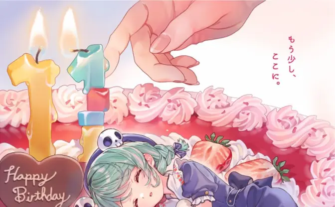 VTuberさえきやひろ、初の個展「11＋n」開催　描き下ろしイラストや立体作品を展示