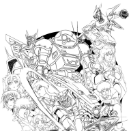 「サンライズ50周年」ティザービジュアル