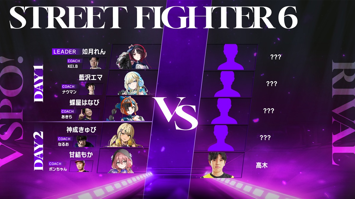 『ストリートファイター6』出演者