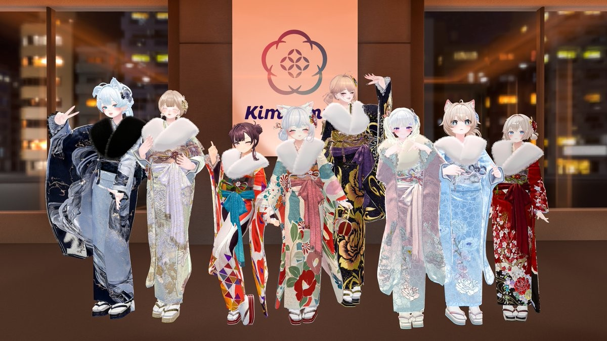 「Kimonowa メタバース成人式 2026」の様子