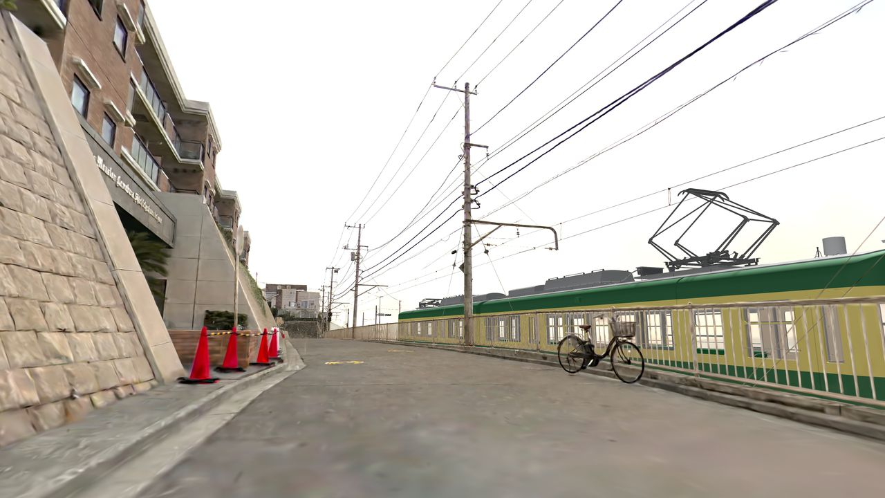 Kamakura High School Railroad Crossing／筆者撮影