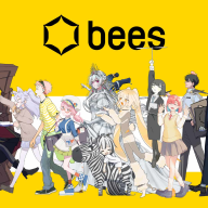 beesのスタジオメンバーそれぞれが1体ずつキャラクター制作を担当したイラスト