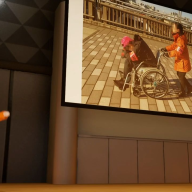 場外救護担当の業務紹介動画も3Dを活用