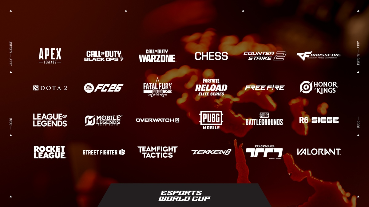 「EWC 2026」の採用タイトルラインナップ