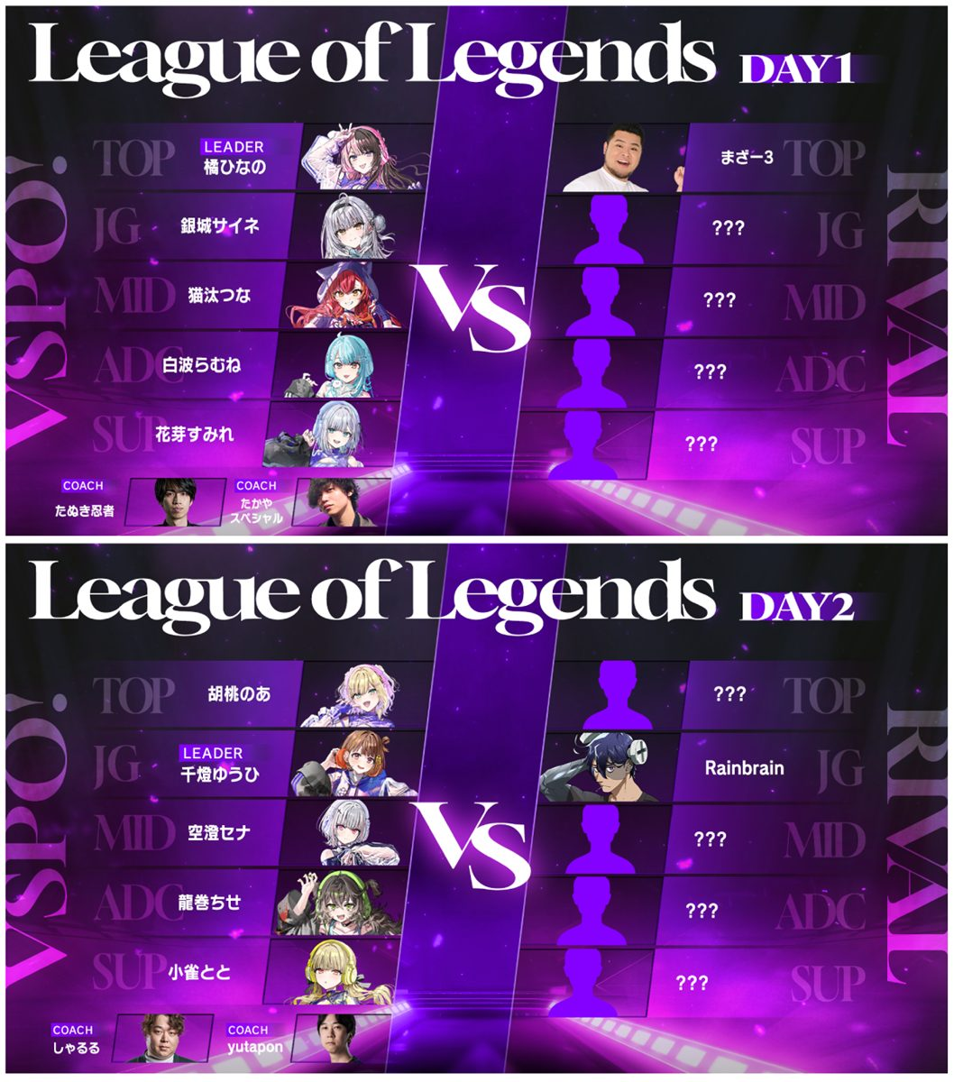 『League of Legends』出演者