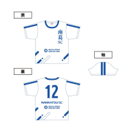 あおぎり高校 南葛 SC コラボ記念グッズ ユニフォーム風 T シャツ