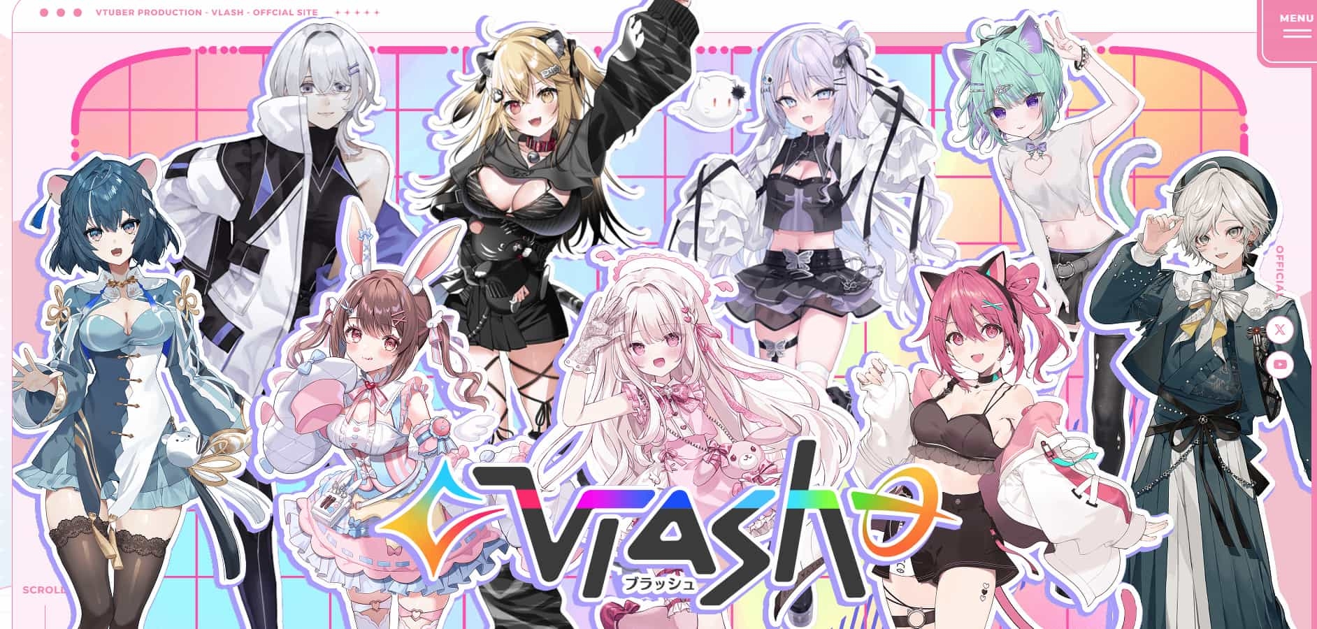 Brave group傘下のVTuberプロジェクト「Vlash」解散 メンバーは活動を