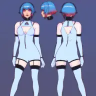 イリヤ・クブシノブさんがデザインしたアンドロイド衣装