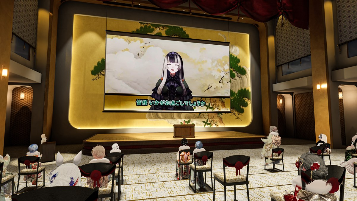 儒烏風亭らでんさんによるお祝いのビデオメッセージ