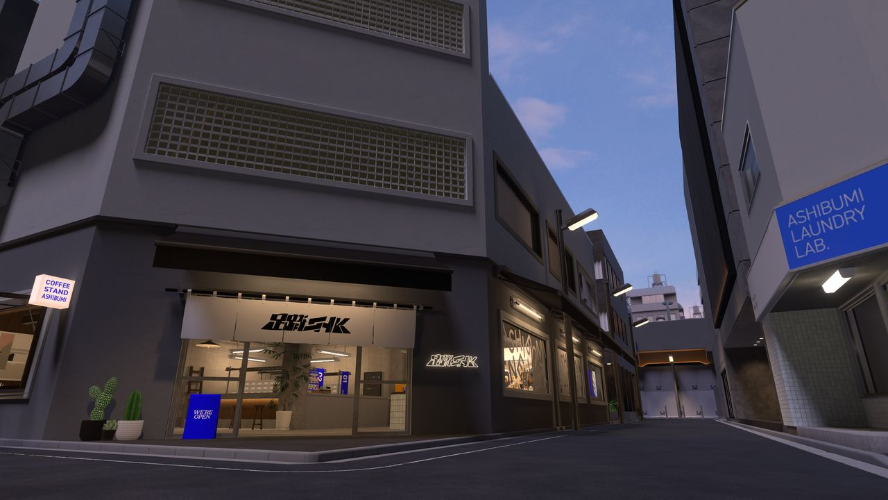 ASHIBUMI_SNEAKERS／筆者撮影