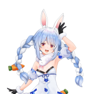 2位にランクインした兎田ぺこらさん