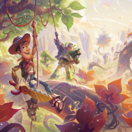 「WILD UNKNOWN 未知なる彼方へ！」キーアート。『トイ・ストーリー』のウッディやバズ・ライトイヤーが描かれている