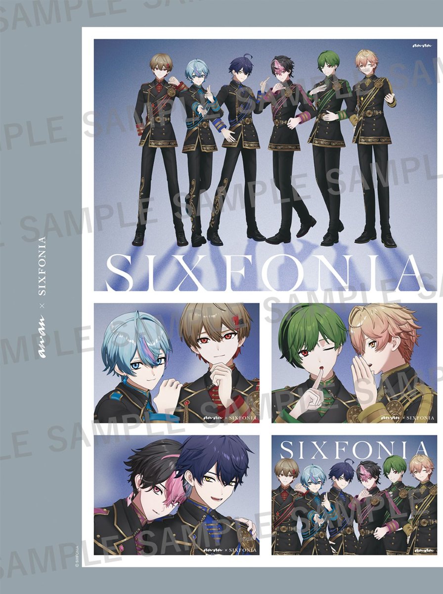 6人集合のグループカットとバディカット2