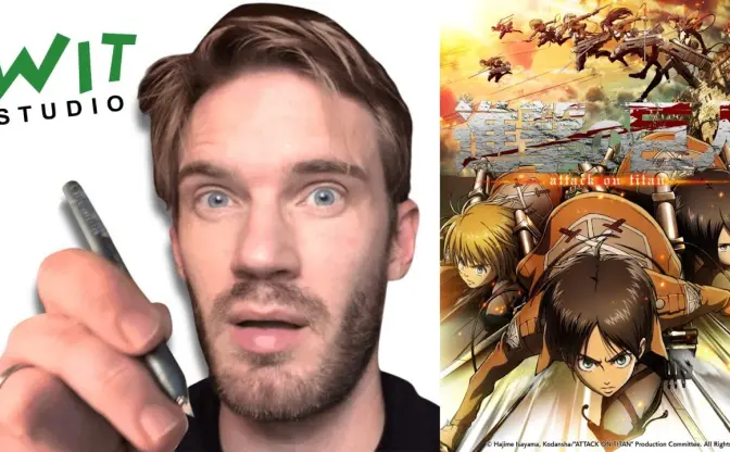 登録者1億人超えYouTuberが『進撃の巨人』制作会社に潜入　アニメーターのスキルに驚愕