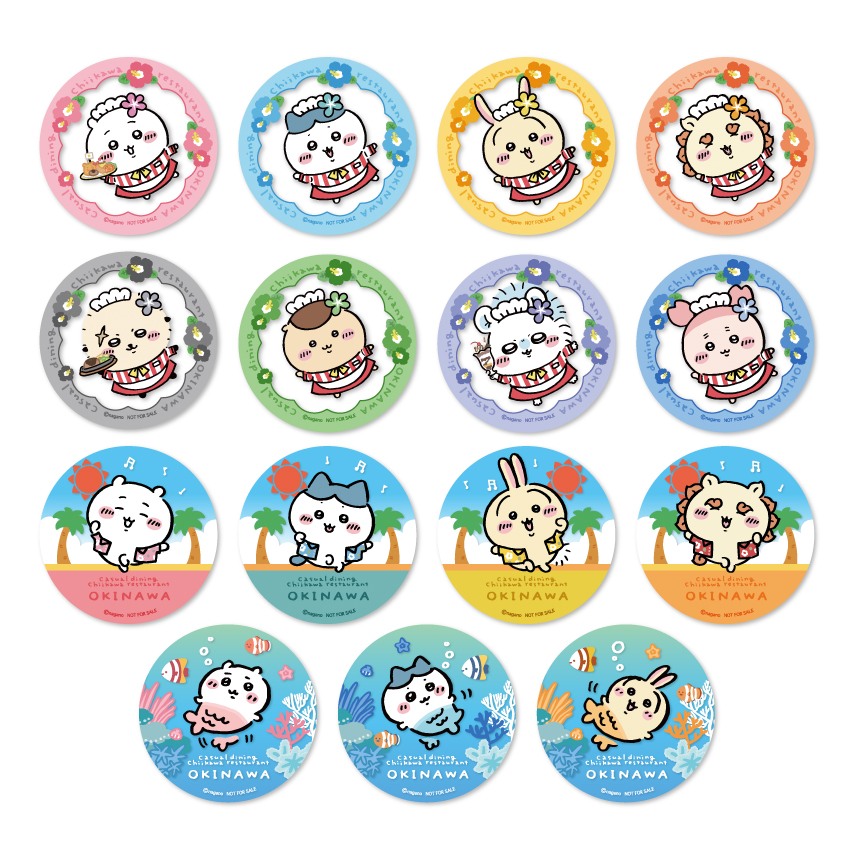 沖縄PARCO CITY店限定デザインのコースター