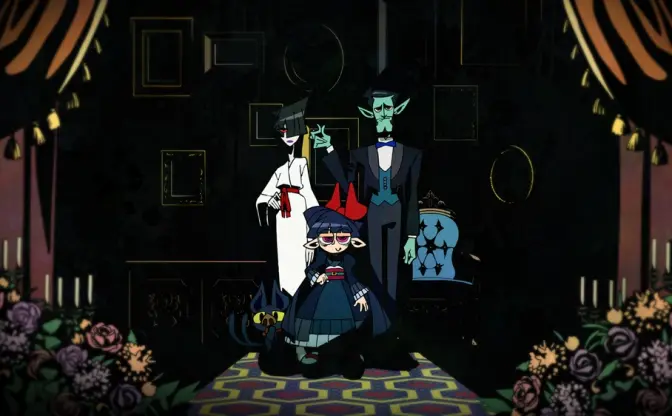 吸血鬼と貞子が愛を誓ったら……？ ホラーアニメ『ザ・ホラーズ・ホラー・ホーム』に注目