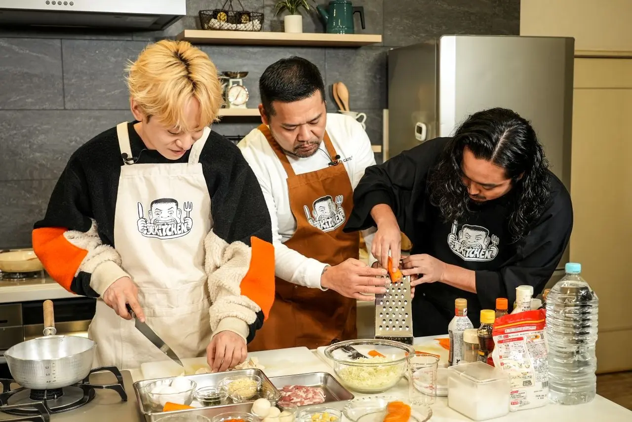 「漢 Kitchen」にCreepy Nuts出演　R-指定の得意料理“にんじんしりしり”に挑戦