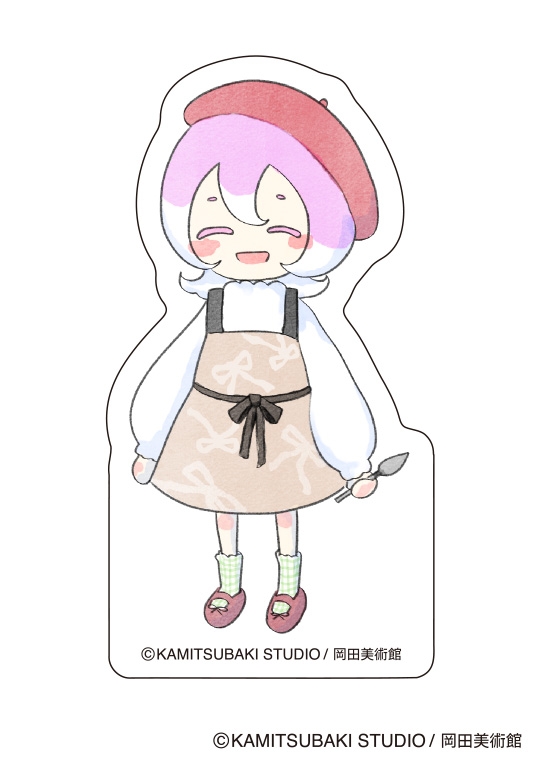 「美古途」本人描きおろしイラストステッカー