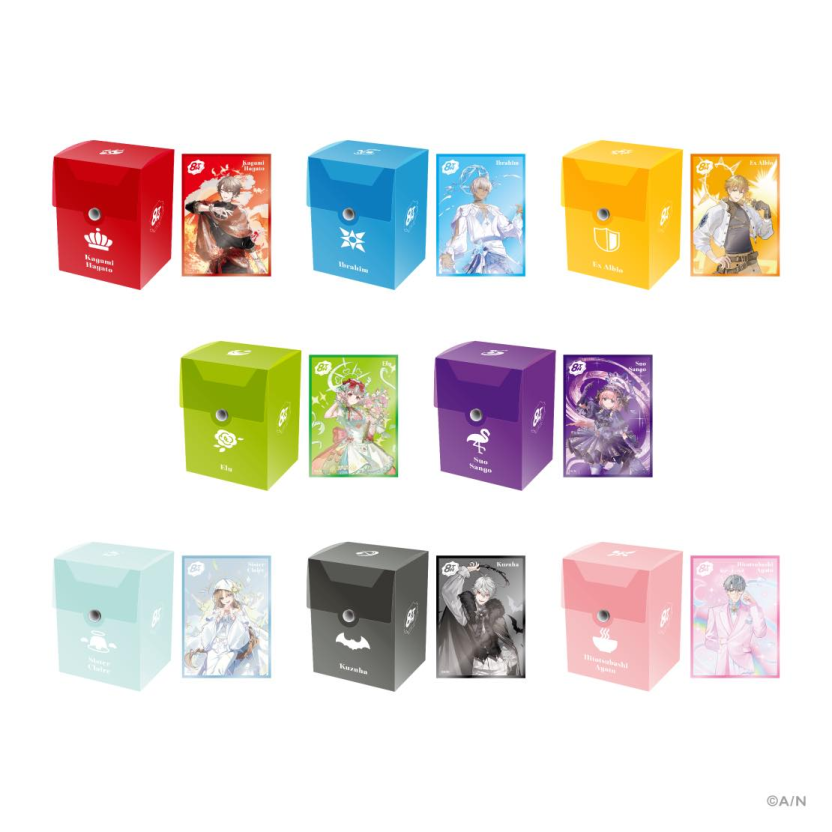 にじさんじ8周年グッズが発表 葛葉、加賀美ハヤトら40人がTCGグッズに