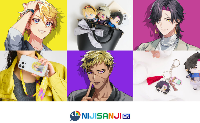 にじさんじENのVTuberユニット「Krisis」をイメージしたアパレル発売