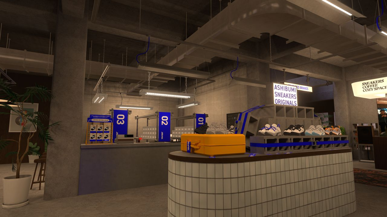 ASHIBUMI_SNEAKERS／筆者撮影