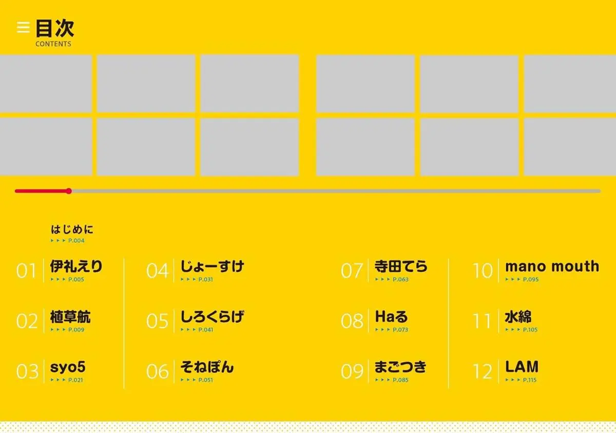 『VTuber MV Creators』目次