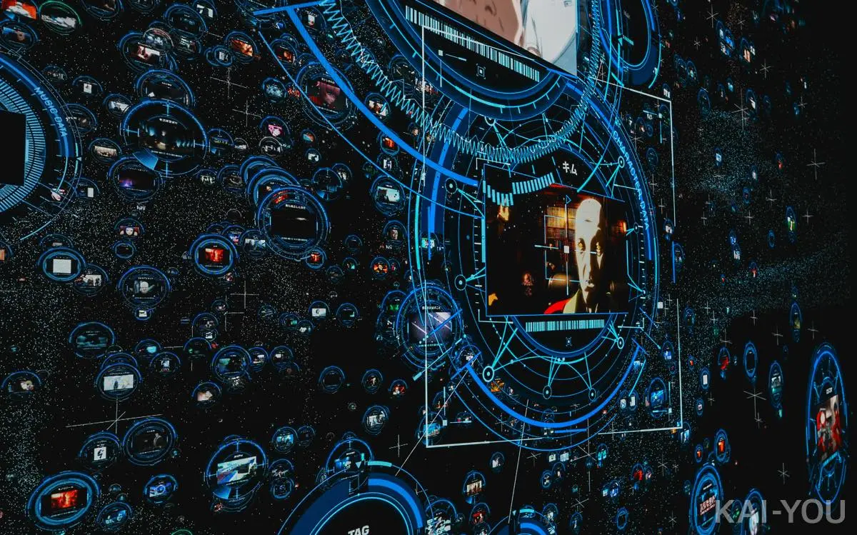 「攻殻機動隊」で描かれてきた電脳空間のよう