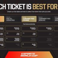 「EWC 2026」で販売されるチケット