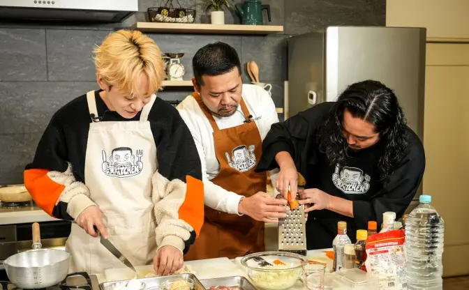 「漢 Kitchen」にCreepy Nuts出演　R-指定の得意料理“にんじんしりしり”に挑戦