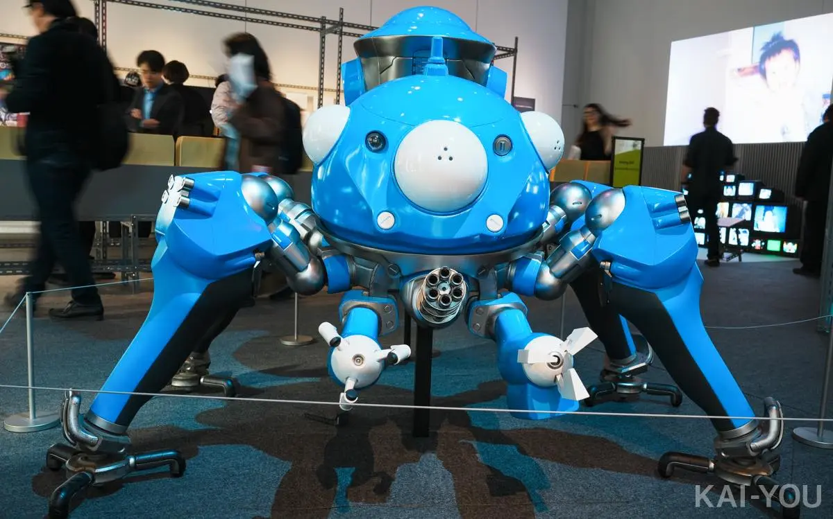 お馴染みタチコマも