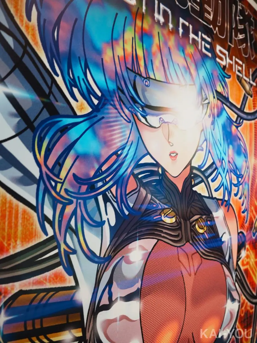 「攻殻機動隊展 Ghost and the Shell」の会場にて撮影