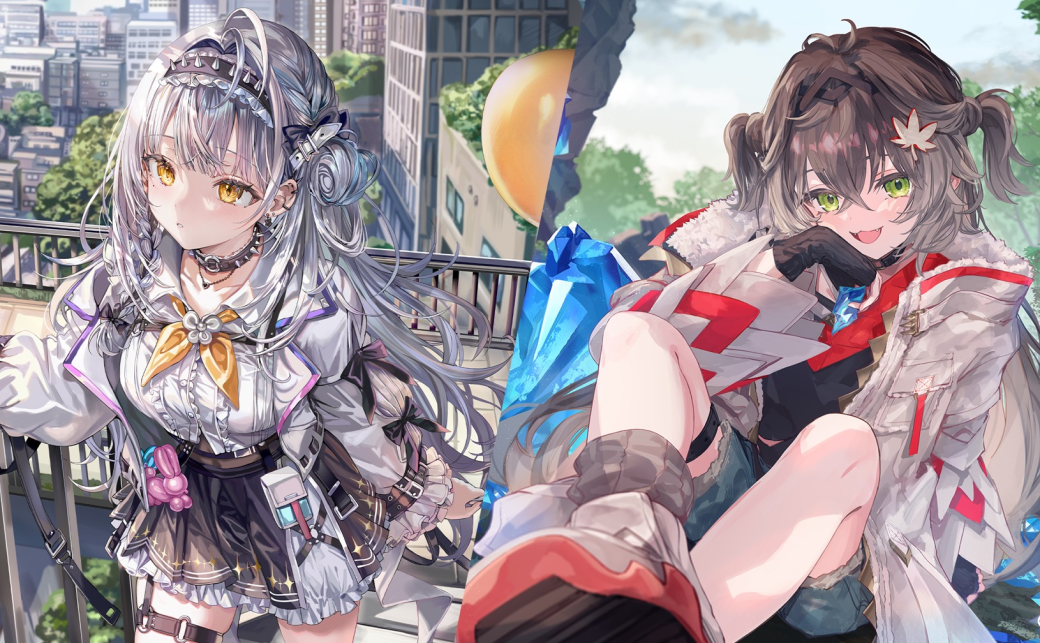 銀城サイネさん（左）と龍巻ちせさん（右）の画像 - KAI-YOU