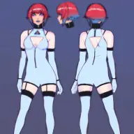 イリヤ・クブシノブさんがデザインしたアンドロイド衣装