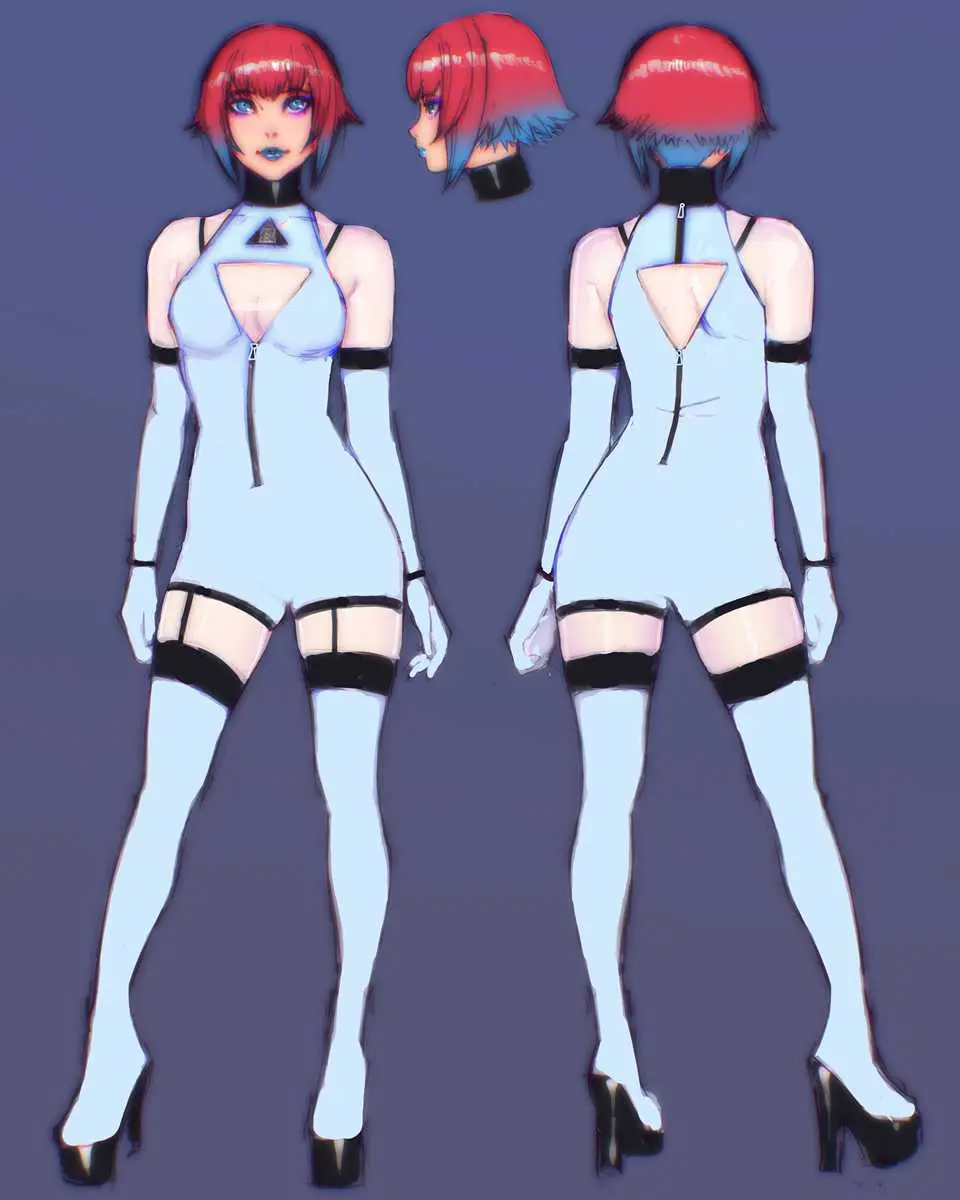 イリヤ・クブシノブさんがデザインしたアンドロイド衣装