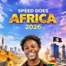「Speed Does Africa Tour」告知ビジュアル