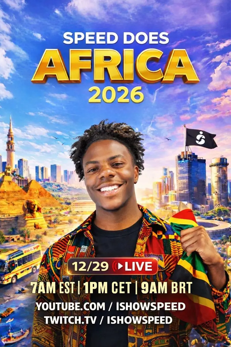 「Speed Does Africa Tour」告知ビジュアル