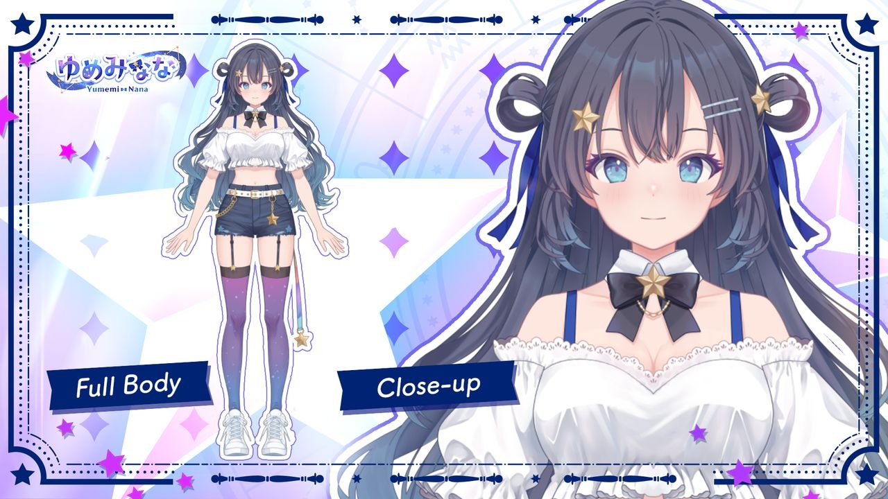 KLabから新人AITuber「ゆめみなな」がデビュー　2Dと実写風の姿を併用