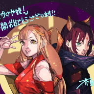 芥見下々さん（『呪術廻戦』）による『超かぐや姫！』応援イラスト ©芥見下々/集英社