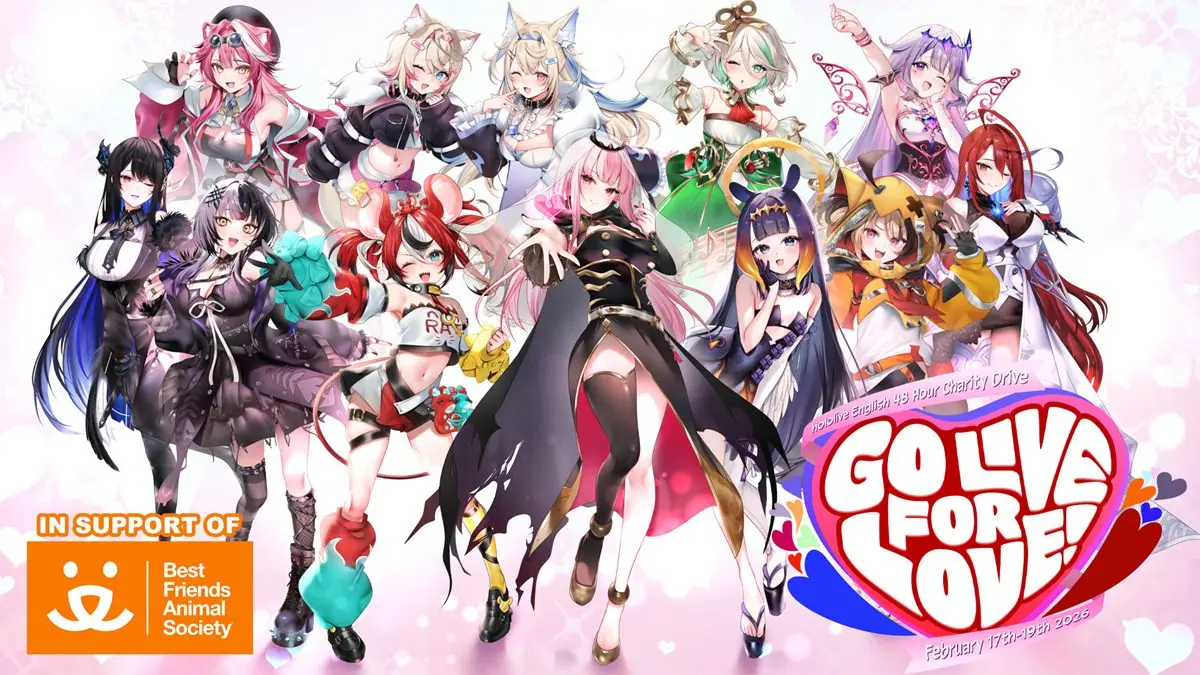 「GO LIVE for LOVE.」メインビジュアル