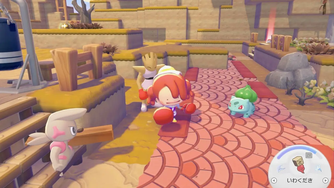 『ぽこ あ ポケモン』スクリーンショット