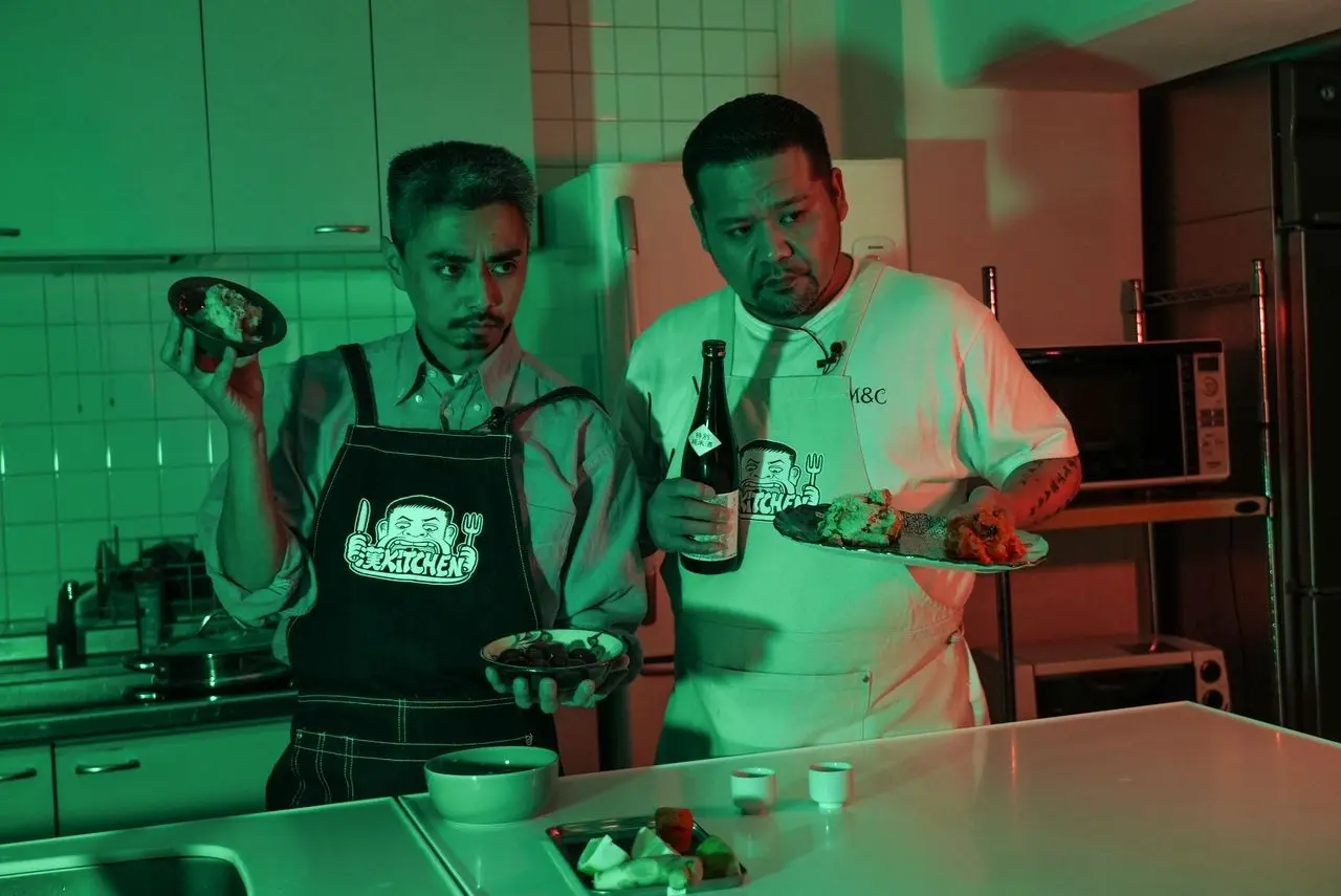 「漢 Kitchen」に鎮座DOPENESSが出演 “お酒に合うアテ”づくりに挑戦