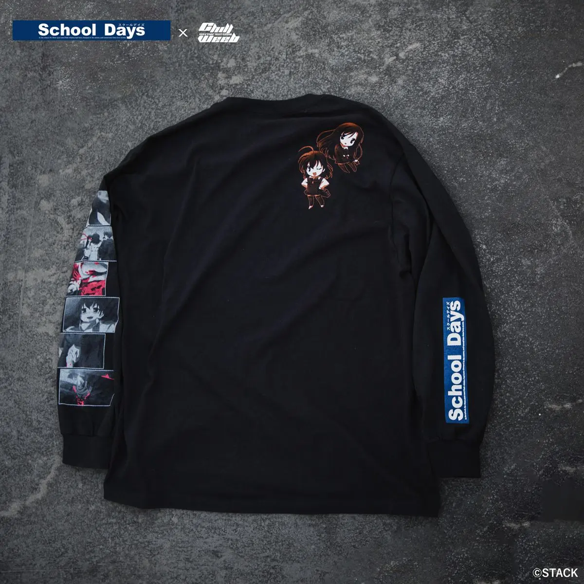3.Long sleeve tee “BAD END”2