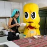「漢 Kitchen」の特別編「ナッツキッチン」のピーナッツくんと3Li¥enさん