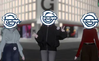 VRChatに「笑い男」降臨？ ワールドTOKYO AVATAR GATEが『攻殻機動隊SAC』とコラボ